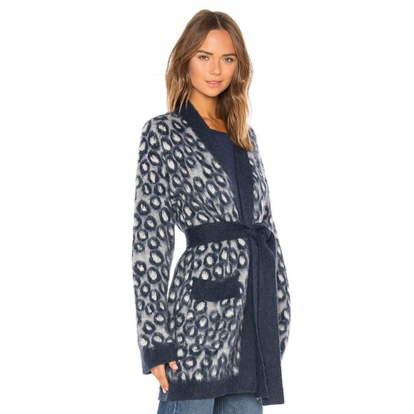 NWT Current/Elliott The Rick Cardigan in Leopard Print XS - Picture 2 of 6